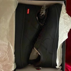 Nike AF1 Supreme Black 11.5